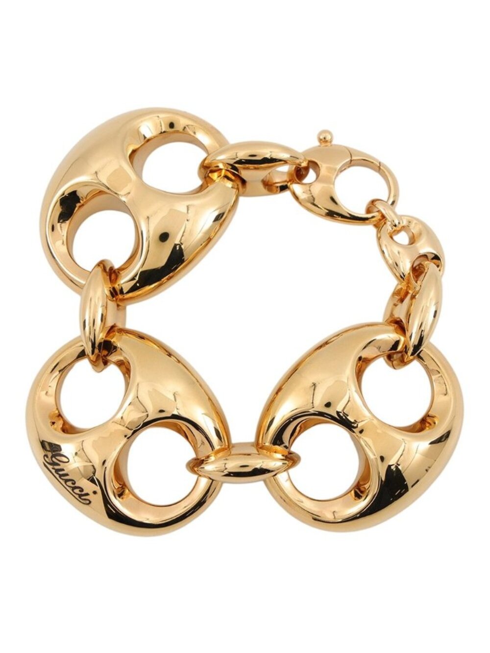 Gucci Bracelet Logo Marine Metal